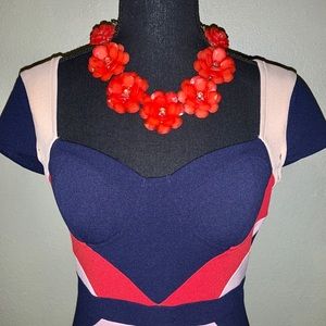 NWOT fashion nova midi dress Size L